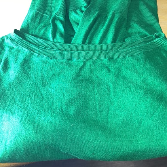 Halogen Apple Green Sweater Women’s Size XXL Comfy Long Sleeve Relax Fit - Picture 7 of 10